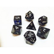 Blue dice set