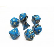 (Blue+black) Blend color dice set